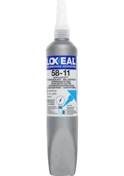 10'lu Set - Loxeal 58-11 Yüksek Basınç Sızdırmazlık Orta Mukavemet 250 ml