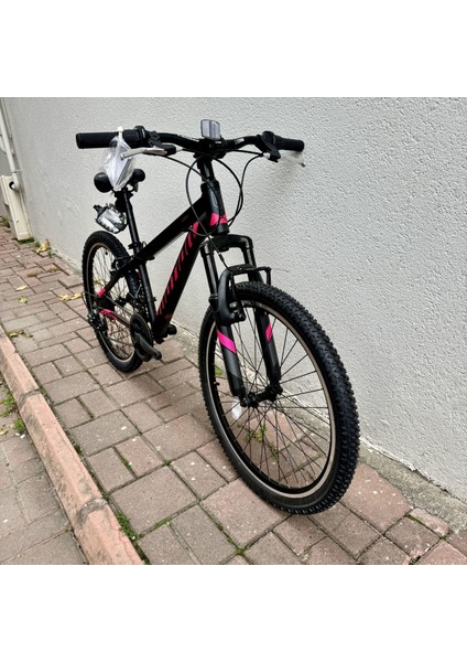 Ümit Motion 26 Jant 21V Alloy Dağ Bisikleti Siyah - Pembe fırsatları