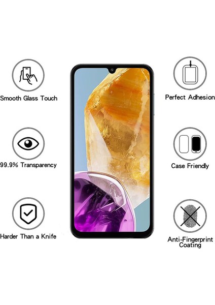 Samsung Galaxy M15 / F15 (6.5'') Uyumlu Ekran Koruyucu Nano Cam 2 Adet