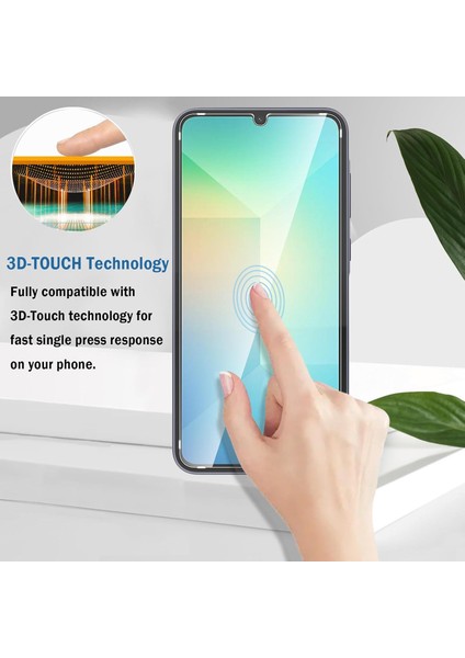 Samsung Galaxy A06 Uyumlu Ekran Koruyucu Nano Cam 2 Adet