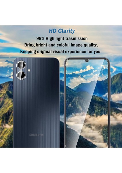 Samsung Galaxy A06 Uyumlu Ekran Koruyucu Nano Cam 2 Adet