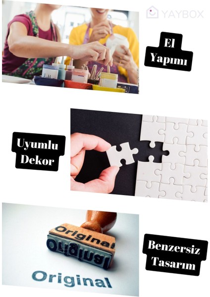 Dekoratif Vazo El Yapımı Gümüş Eskitme Renk Model 9