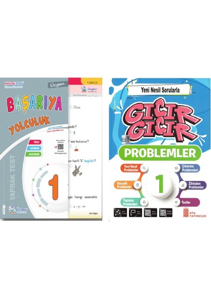 (Sınıf: 1) Başarıya Yolculuk Yaprak Test / Problemler Kitabı (2.Dönem Konuları)