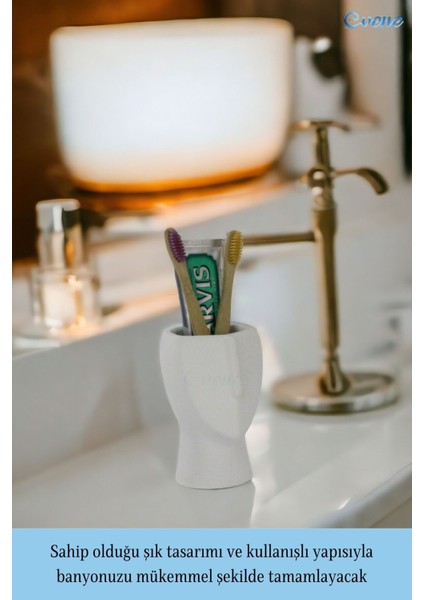 Diş Fırçalığı Diş Fırçalık Diş Fırçası Standı Diş Fırçası Tutucu Gümüş Eskitme Model 23 modelleri