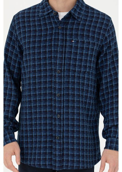 Erkek Mavi Gömlek Jean 50272608-DN0022