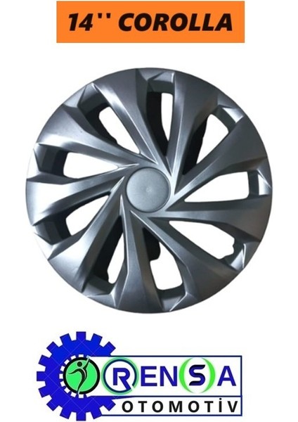 Jant Kapak 14'' Inç Takım (4 Adet) Toyota Corolla fiyatları