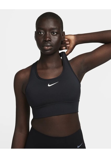 Swoosh Medium Support Padded Longline Sports Kadın Bra Ndd Sport