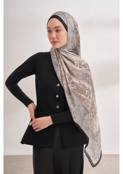 Catena Desen Ithal Vual Şal - Sütlü Kahve fiyatları