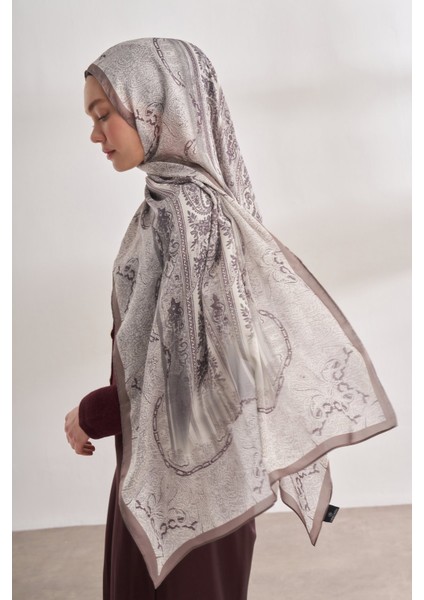 Catena Desen Ithal Vual Şal - Vizon