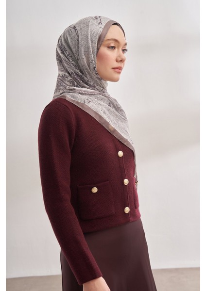 Catena Desen Ithal Vual Şal - Vizon modelleri