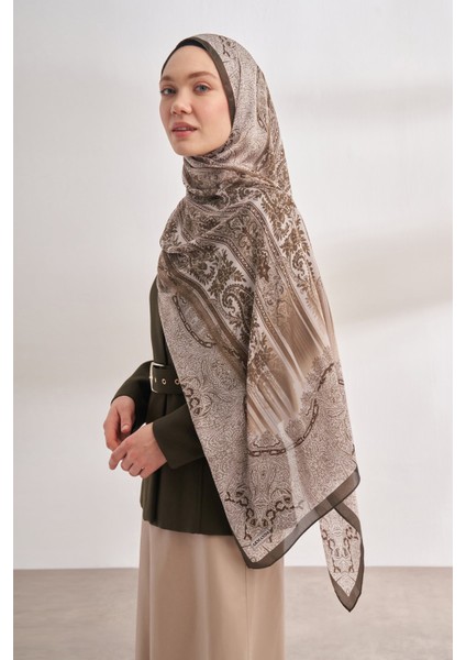 Catena Desen Ithal Vual Şal - Acı Kahve fiyatları