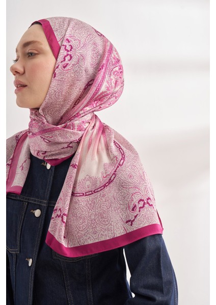 Catena Desen Ithal Vual Şal - Fuşya fiyatları