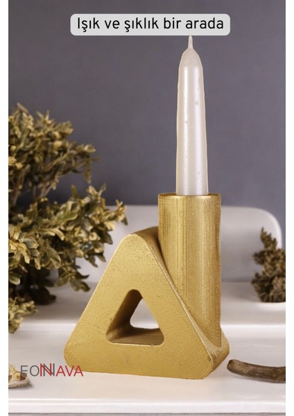 Şamdan Mumluk Dekoratif Mumluk Beyaz Renk Tealight Mumluk Model 8