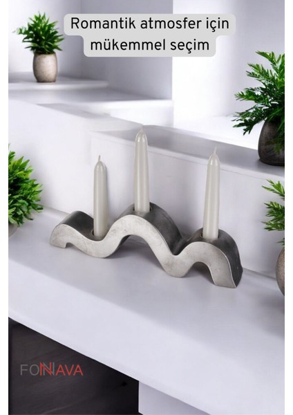 Şamdan Mumluk Dekoratif Mumluk Beyaz Renk Tealight Mumluk Model 13 fırsatları