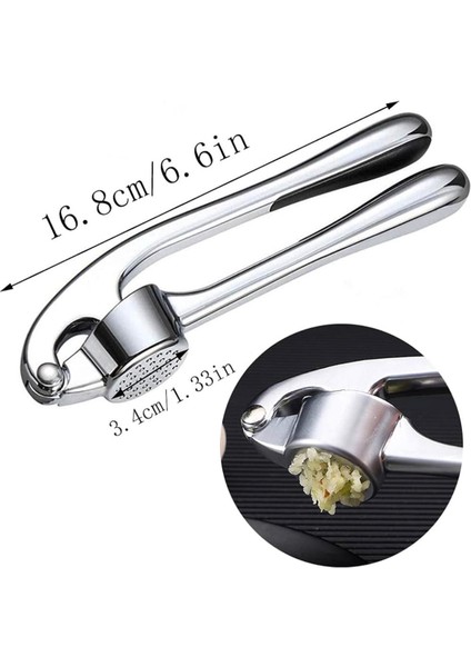 Zencefil & Sarımsak Presi - Premium Manuel Ezici ve Kıyma Kırıcı modelleri