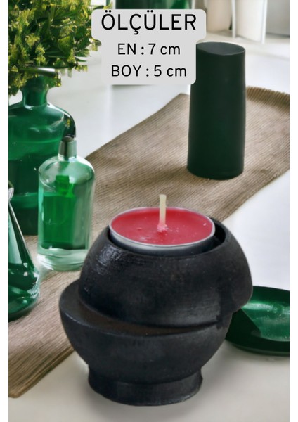 Şamdan Mumluk Dekoratif Mumluk Beyaz Renk Tealight Mumluk Model 25 fiyatları