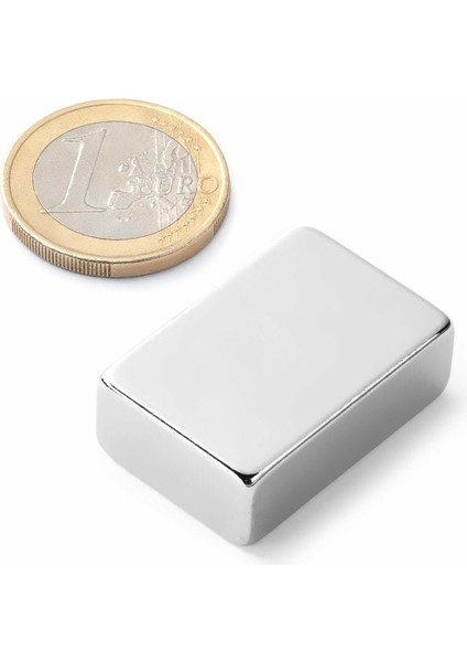 2 Adet 30 x 20 x 10 mm Köşeli Neodyum Mıknatıs, Süper Güçlü Magnet, N35 Kalite fırsatları