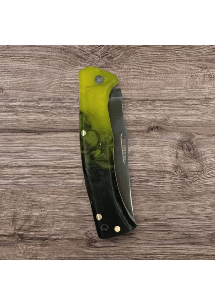 Epoksi Saplı Sırttan Kilitli Paslanmaz Çelikten Çakı indirimleri