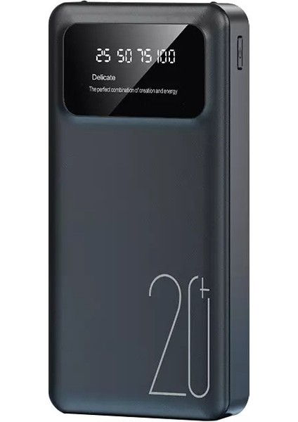 Powerbank 20000 mAh TUGII-GP02 - Yüksek Kapasite, Kompakt Tasarım ve Hızlı Şarj Özelliği