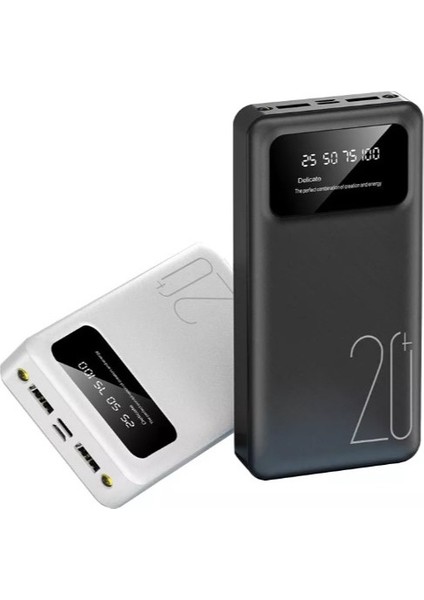 Powerbank 20000 mAh TUGII-GP02 - Yüksek Kapasite, Kompakt Tasarım ve Hızlı Şarj Özelliği