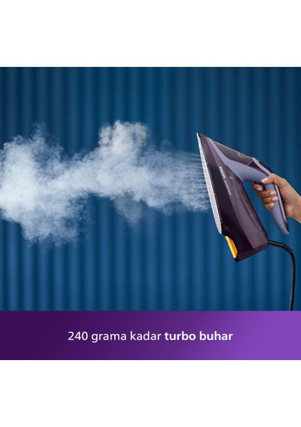 Azur 8000 Serisi Buharlı Ütü Optimaltemp 3000 W 240 G Şok Buhar DST8021+TÜY&HAV Temizleyici fiyatları