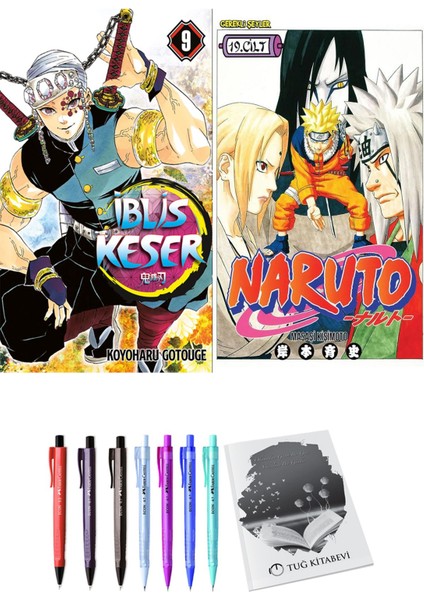 Iblis Keser 9 ve Naruto 19 (2li Set)