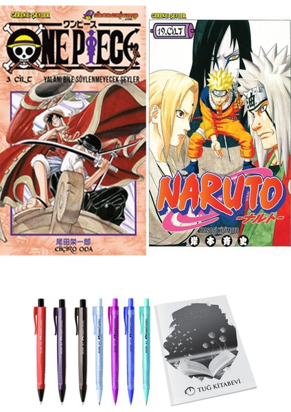 One Piece 3 ve Naruto 19 (2li Set)