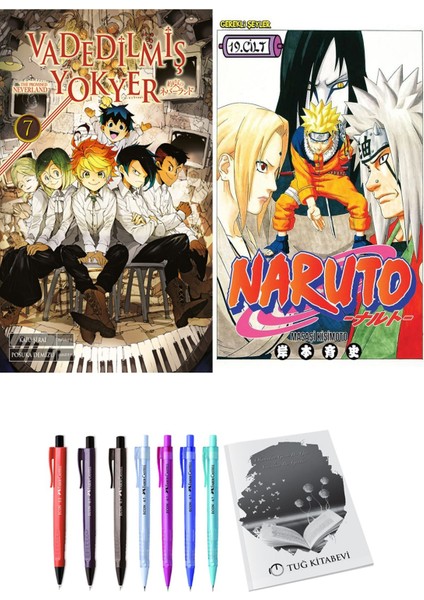 Vadedilmiş Yokyer 7 ve Naruto 19 (2li Set)
