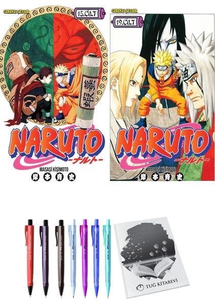 Naruto 15 ve Naruto 19 (2li Set)