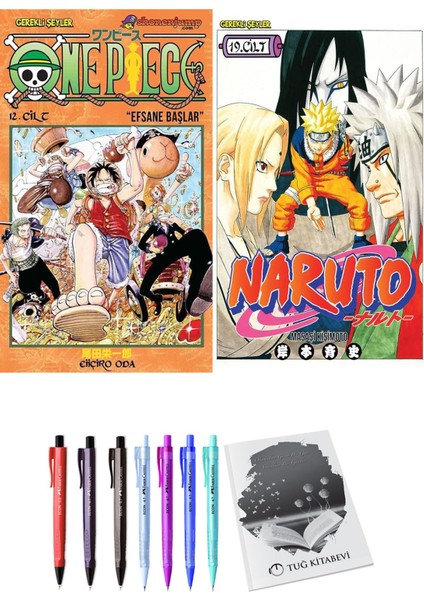 One Piece 12 ve Naruto 19 (2li Set)