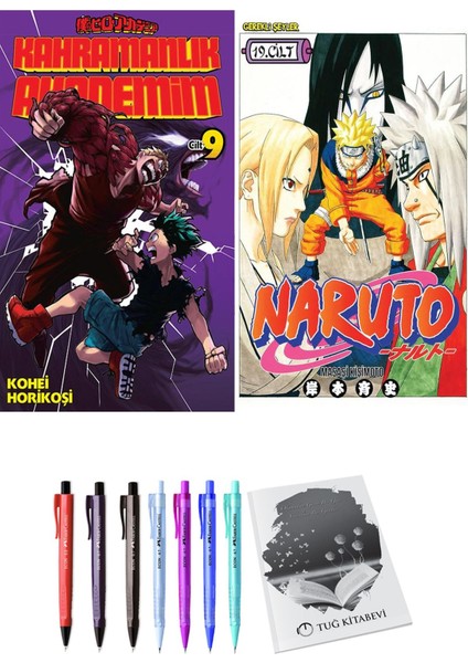 Kahramanlık Akademim 9 ve Naruto 19 (2li Set)