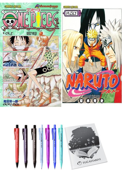 One Piece 9 ve Naruto 19 (2li Set)