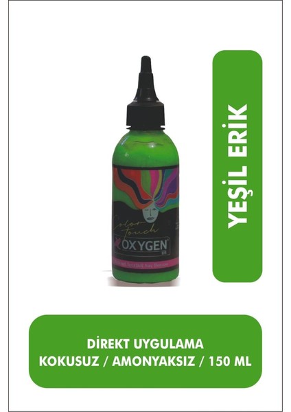 Oxygen Renkli Boya Yeşil Erik