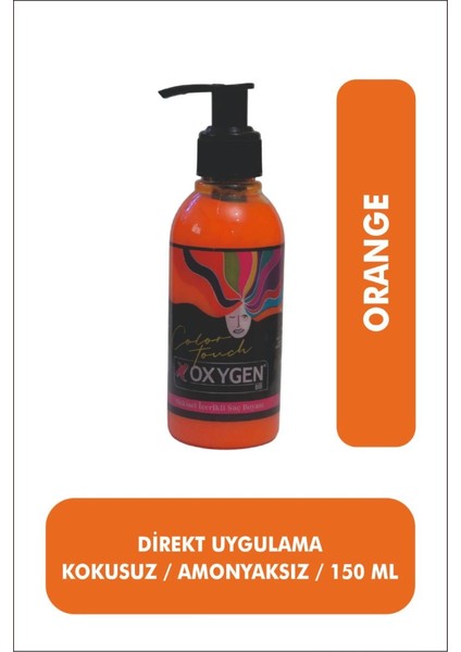 Oxygen Renkli Boya Oranj