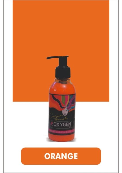 Oxygen Renkli Boya Oranj