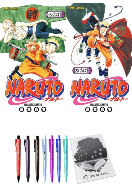 Naruto 18 ve Naruto 20 (2li Set)