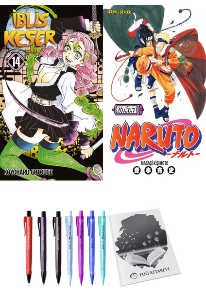 Iblis Keser 14 ve Naruto 20 (2li Set)
