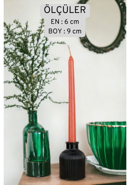 Şamdan Mumluk Dekoratif Mumluk Beyaz Renk Tealight Mumluk Model 21 fiyatları