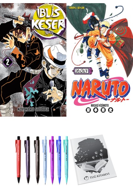 Iblis Keser 2 ve Naruto 20 (2li Set)