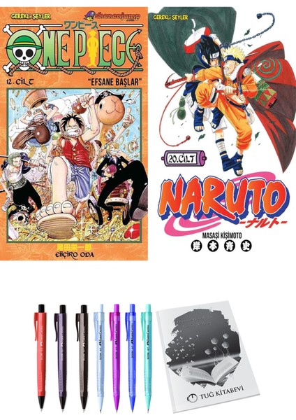 One Piece 12 ve Naruto 20 (2li Set)