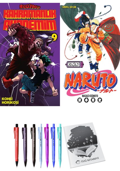 Kahramanlık Akademim 9 ve Naruto 20 (2li Set)