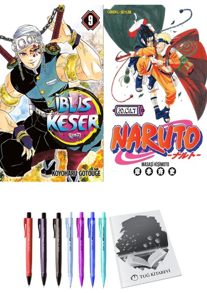 Iblis Keser 9 ve Naruto 20 (2li Set)