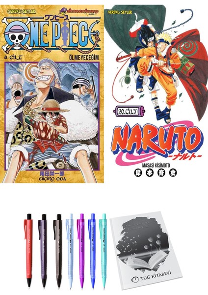 One Piece 8 ve Naruto 20 (2li Set)
