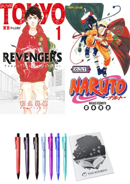 Tokyo Revengers 1 ve Naruto 20 (2li Set)