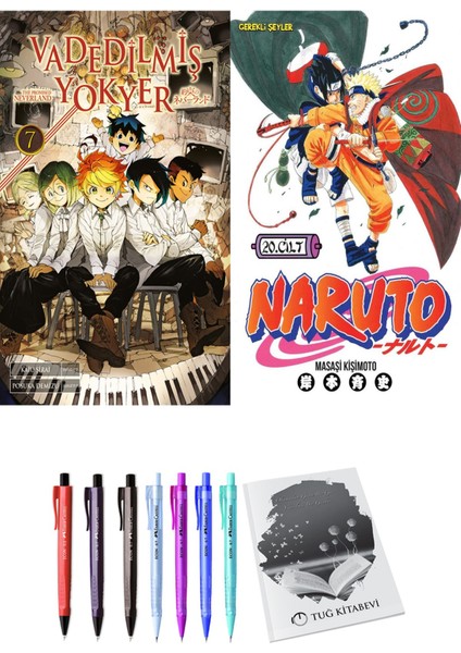 Vadedilmiş Yokyer 7 ve Naruto 20 (2li Set)