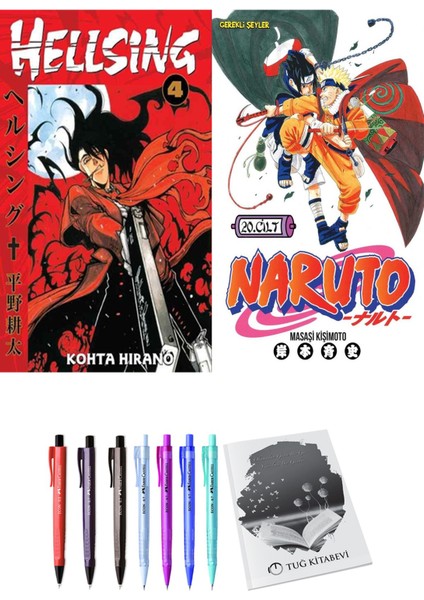 Hellsing 4 ve Naruto 20 (2li Set)