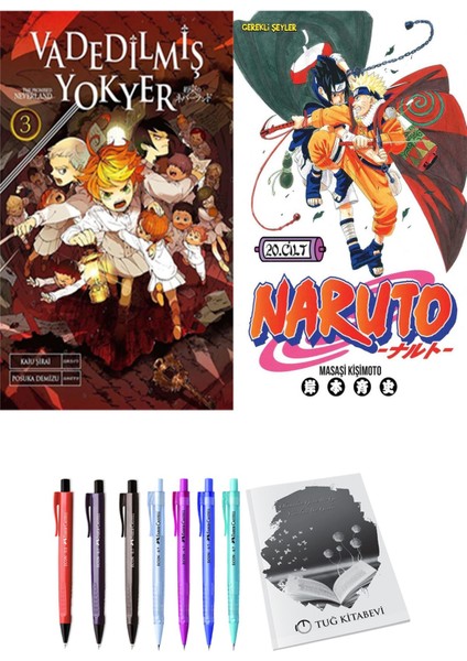 Vadedilmiş Yokyer 3 ve Naruto 20 (2li Set)