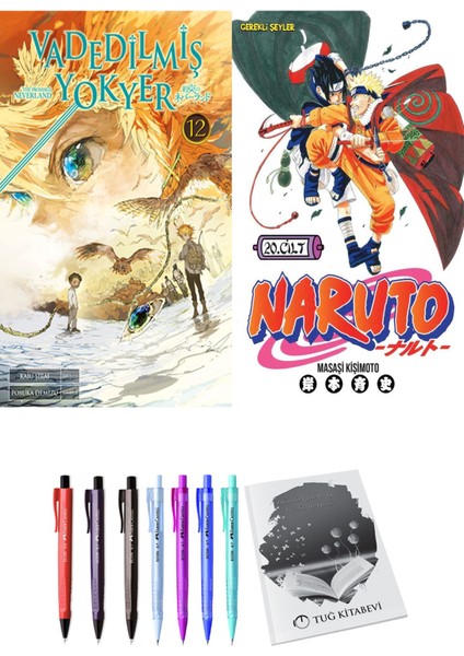 Vadedilmiş Yokyer 12 ve Naruto 20 (2li Set)