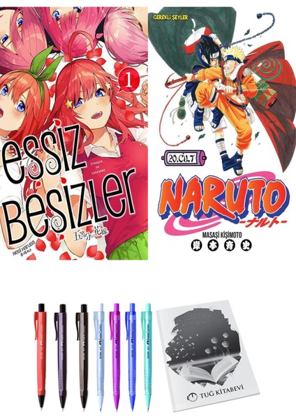 Eşsiz Beşizler 1 ve Naruto 20 (2li Set)