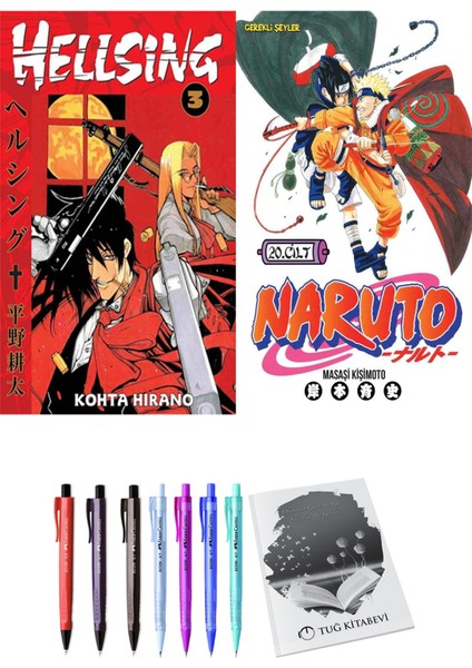 Hellsing 3 ve Naruto 20 (2li Set)